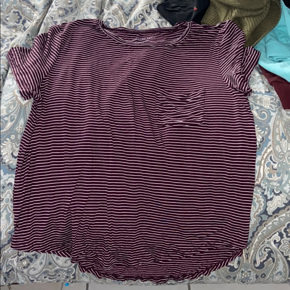 v neck shirt